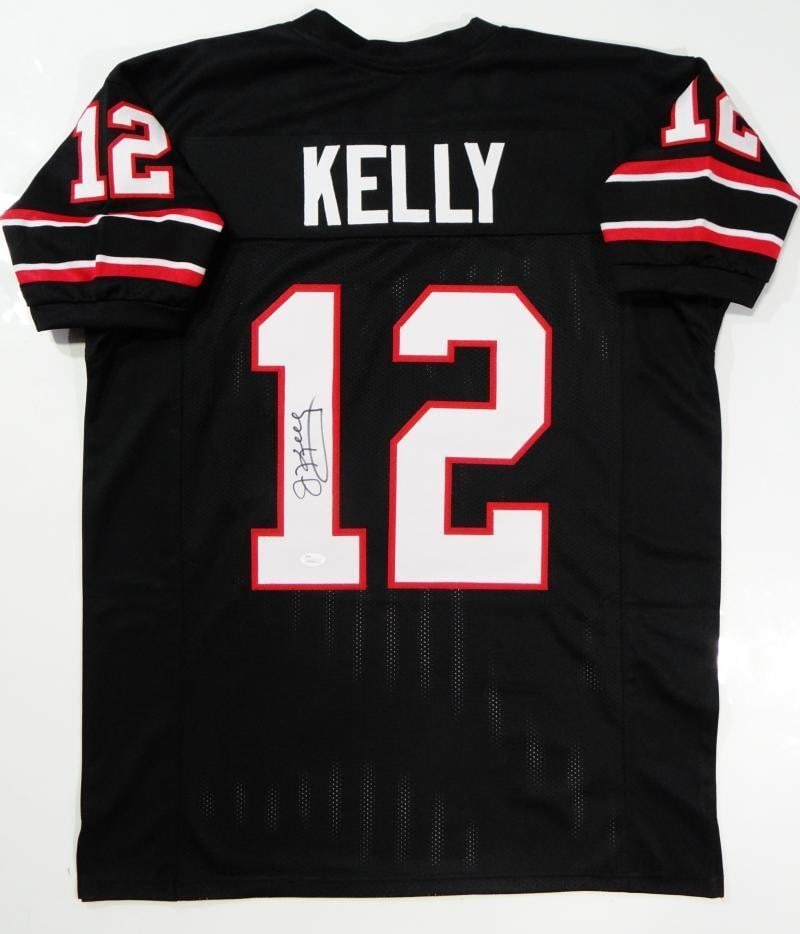 Jim Kelly Signed Houston Gamblers Pro Jersey JSA Authenticated (1 of 7)