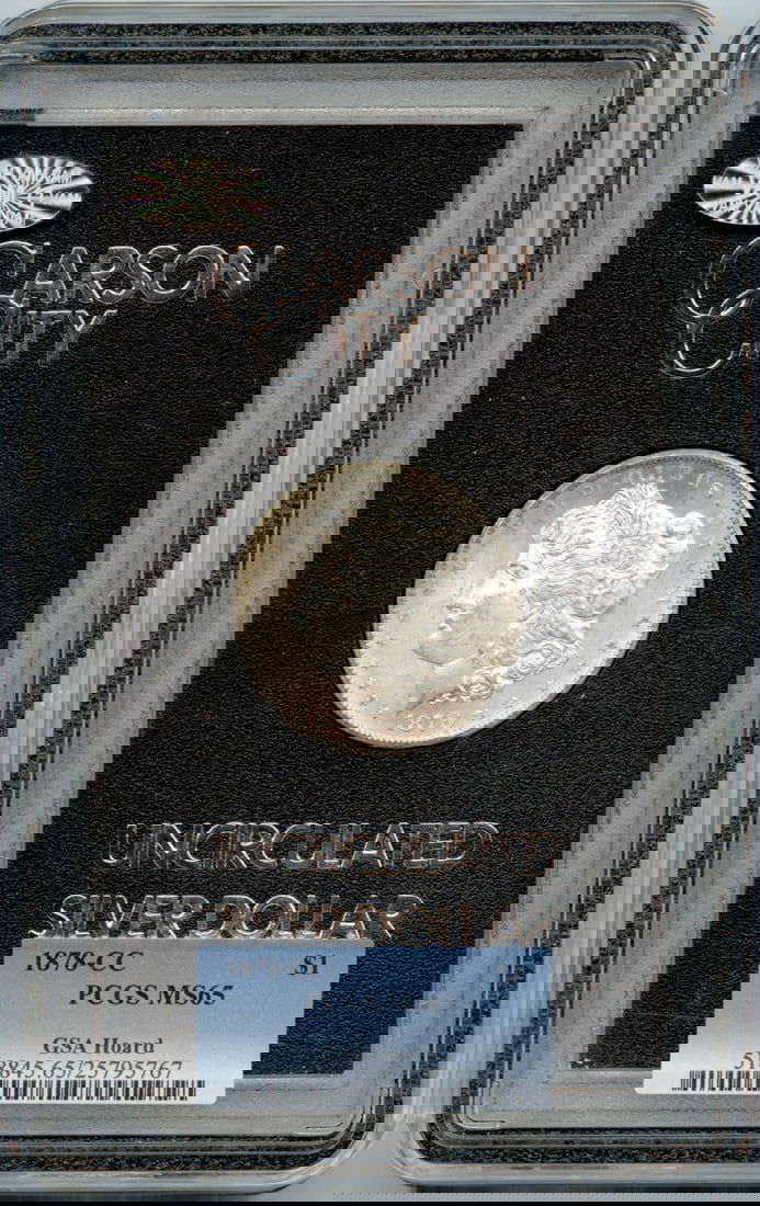 1878-CC Morgan Dollar GSA Hoard PCGS MS65 Uncirculated (1 of 2)