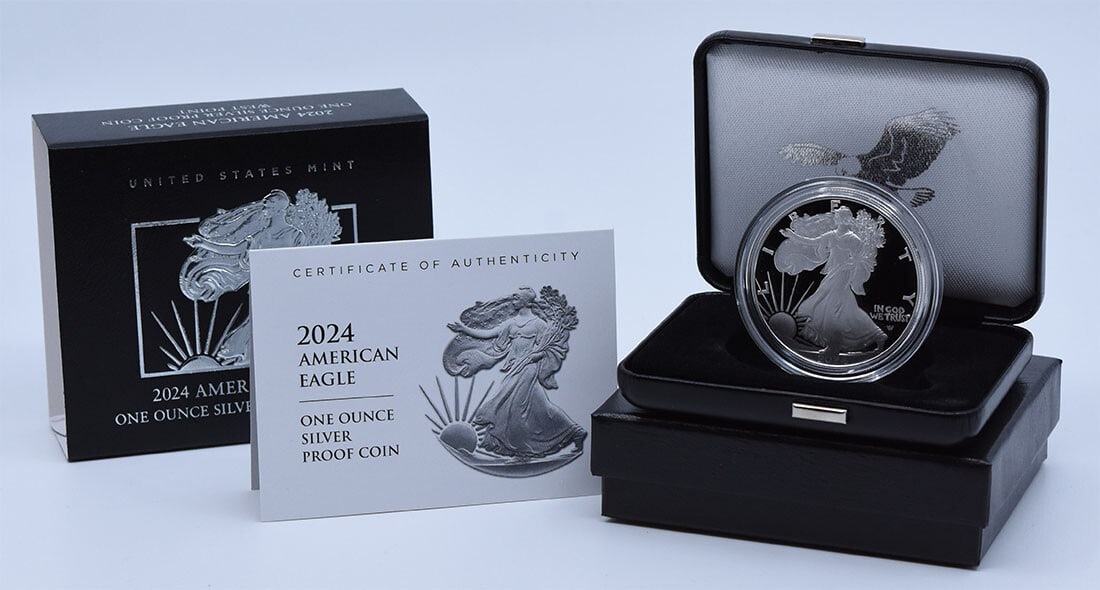 2024-W Proof Silver Eagle Coin U.S. Mint Original Packaging (1 of 1)