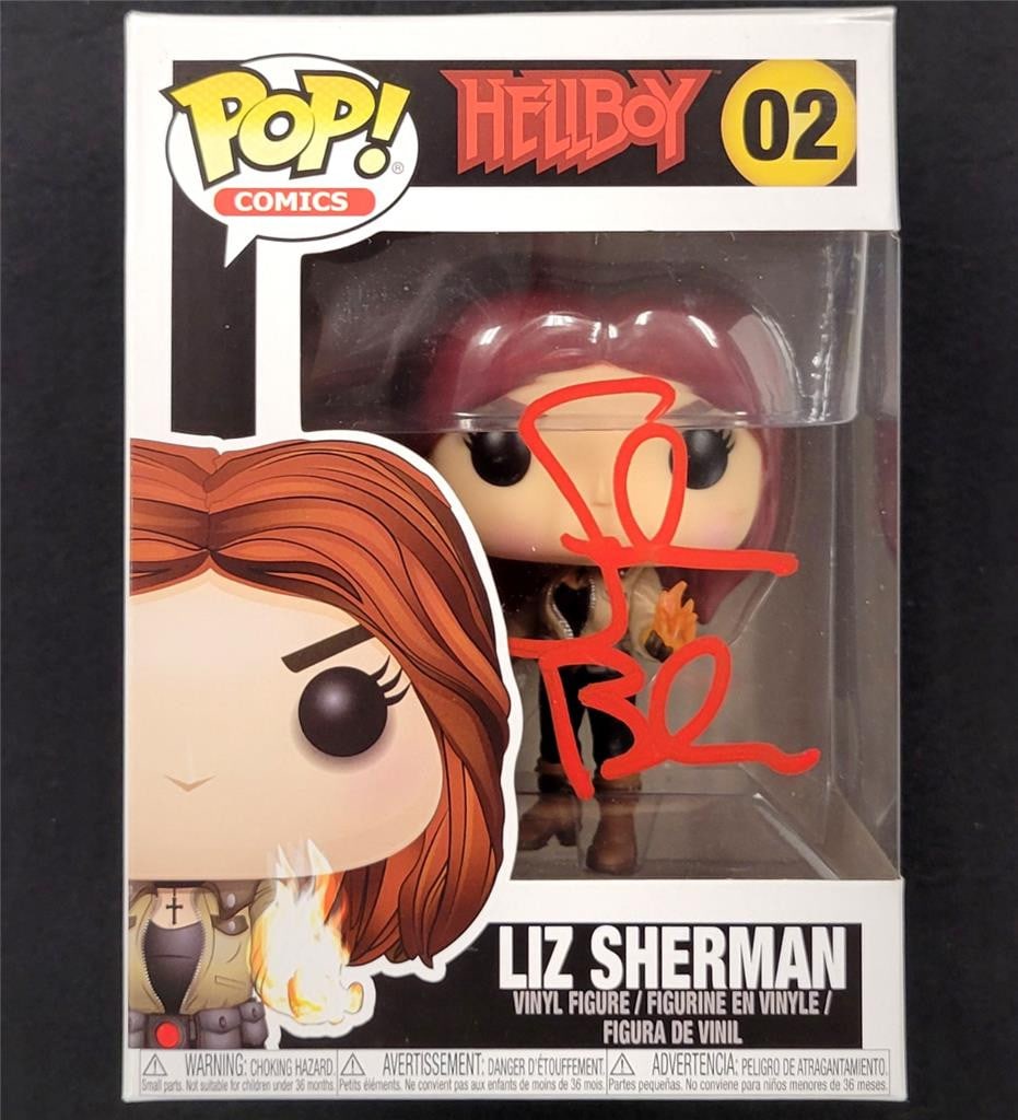 Selma Blair Signed Hellboy Liz Sherman Funko Pop Authenticated by Beckett (1 of 5)