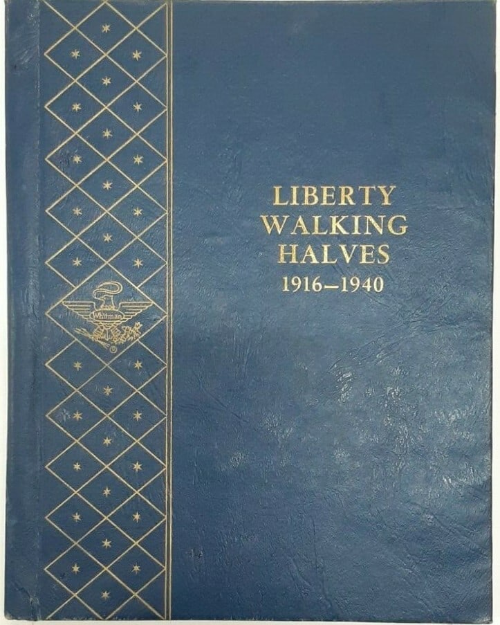Complete Walking Liberty Half Dollar Collection 1916-1947 in Whitman Albums (1 of 7)