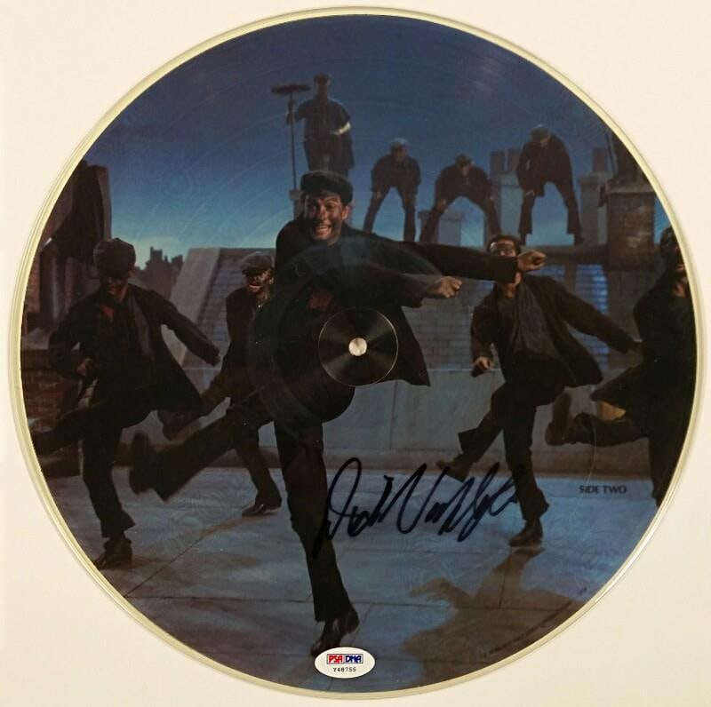 Dick Van Dyke Signed Mary Poppins LaserDisc Soundtrack PSA/DNA (1 of 4)