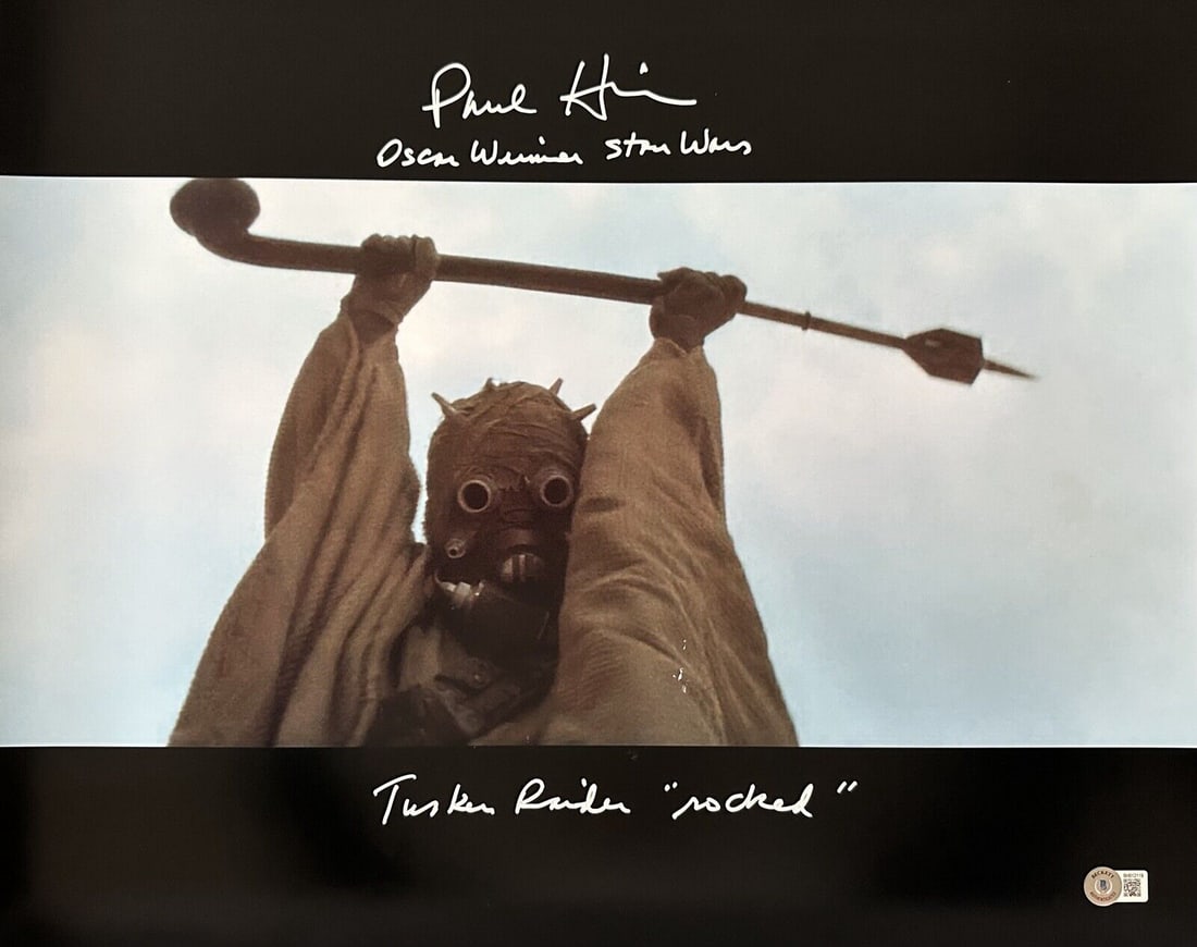 Paul Hirsch Signed 16x20 Oscar Winner Star Wars Photo BAS Certified (1 of 1)