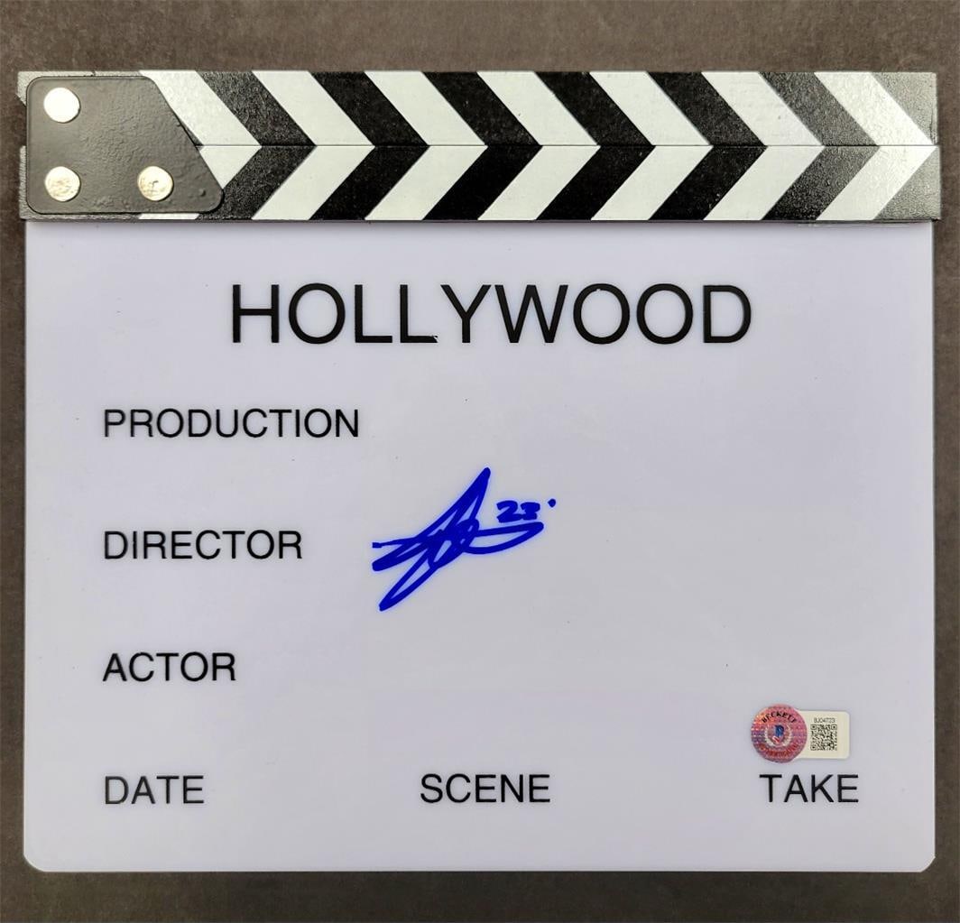 Joel Crawford Signed Puss in Boots 2 Directors Clapboard Beckett Authenticated (1 of 3)