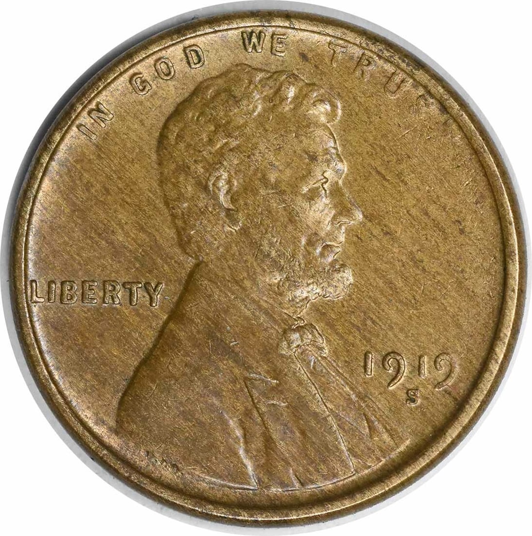 1919-S Lincoln Wheat Cent Choice BU Uncertified Copper Coin (1 of 2)