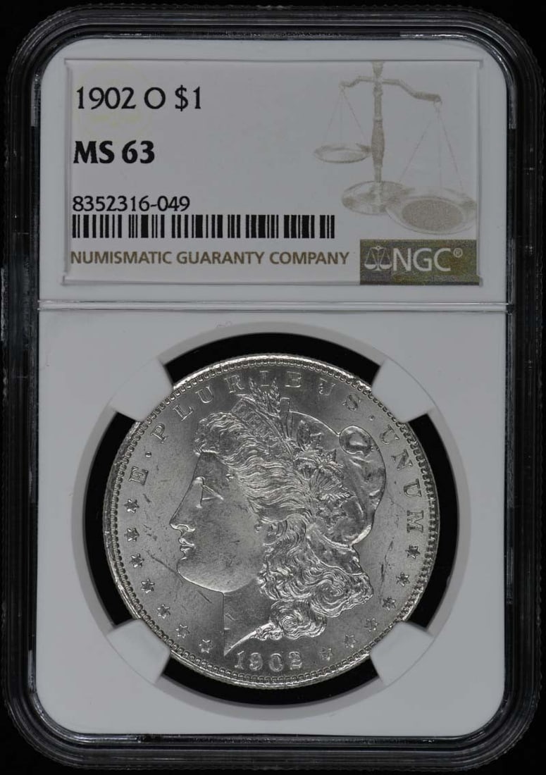 1902-O Morgan Dollar NGC MS63 Uncirculated Coin (1 of 2)