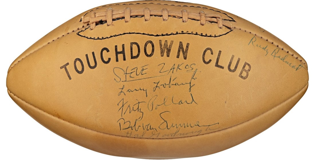 Fritz Pollard Autographed 1966 Football PSA DNA Beckett Limited Edition (1 of 8)