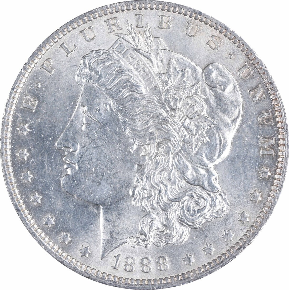 1888-O Morgan Silver Dollar Choice BU Uncertified Coin (1 of 2)