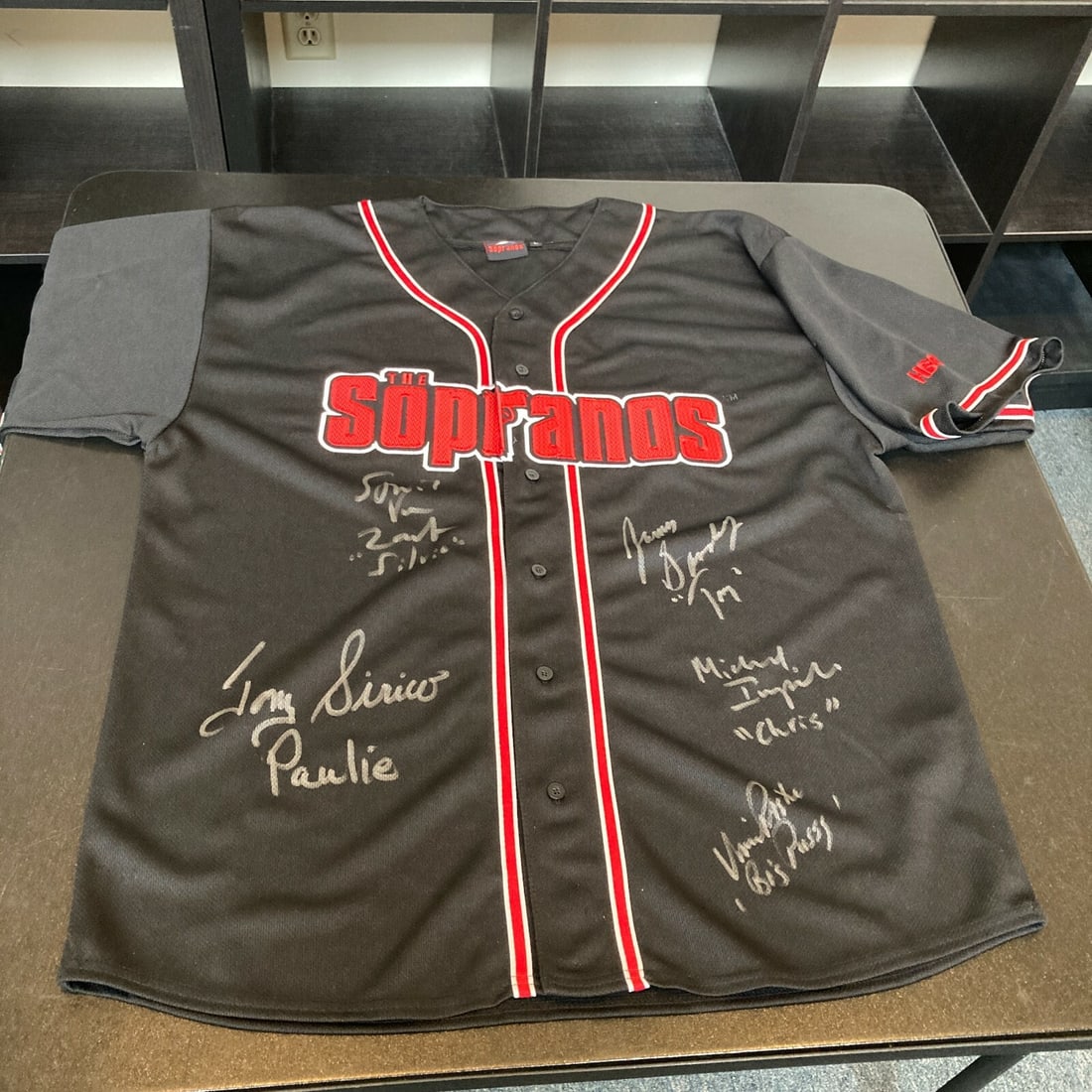 Sopranos Multi Signed Baseball Jersey with Steiner COA (1 of 7)