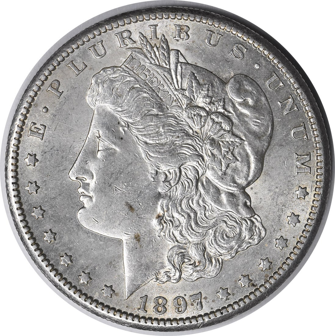 1897-S Morgan Silver Dollar AU Uncertified by George T. Morgan (1 of 2)