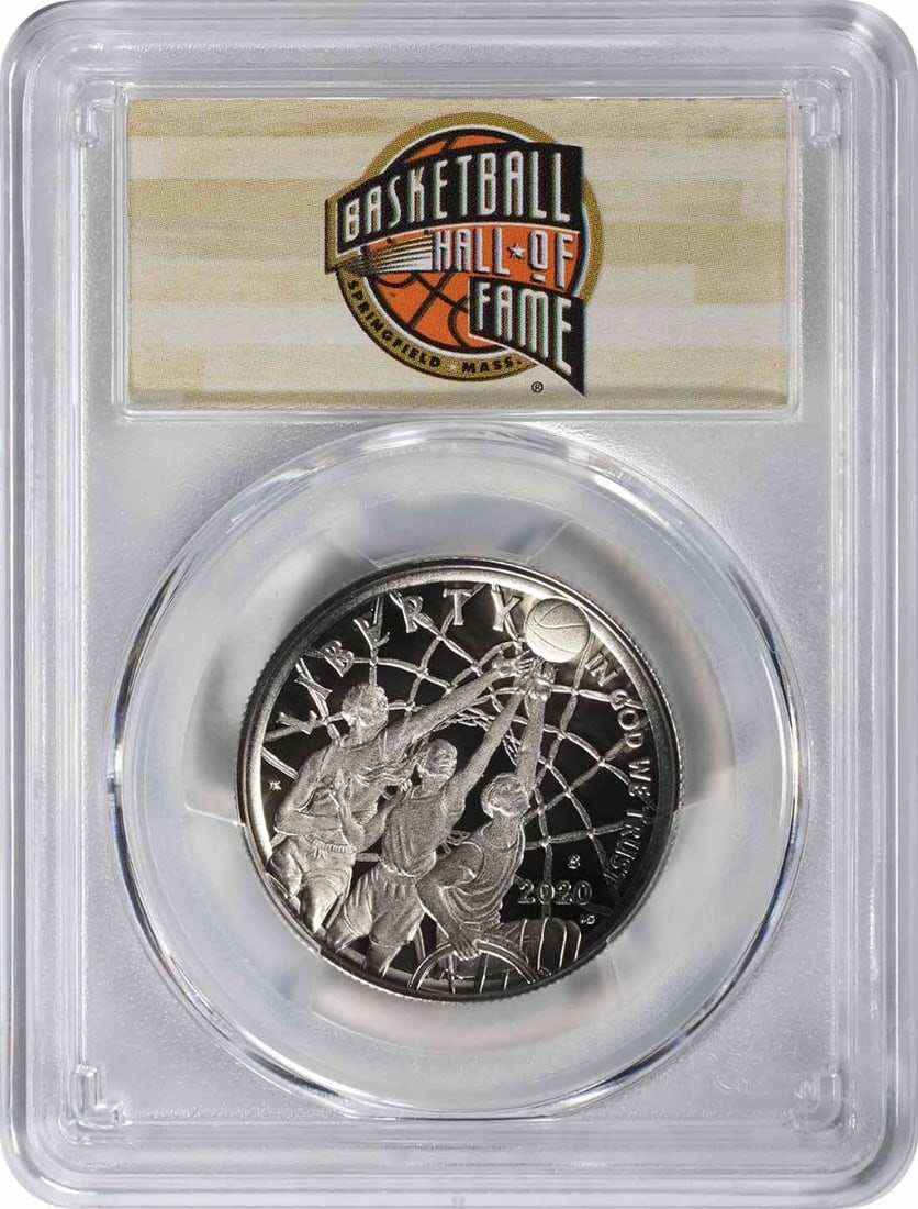 2020-S Basketball Hall of Fame Commemorative Half Dollar PR70 PCGS (1 of 2)