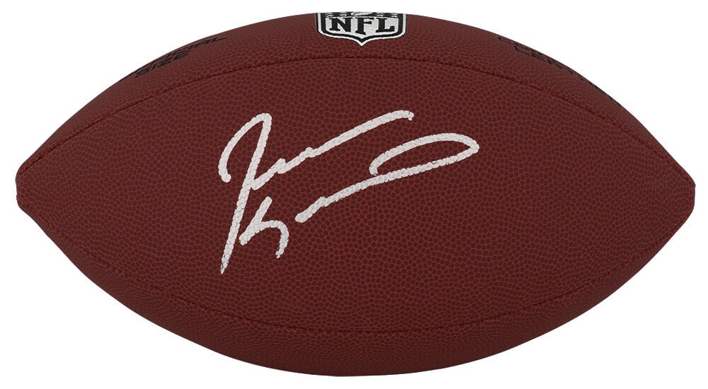 Jevon Kearse Signed Wilson Full-Size NFL Football with COA (1 of 1)