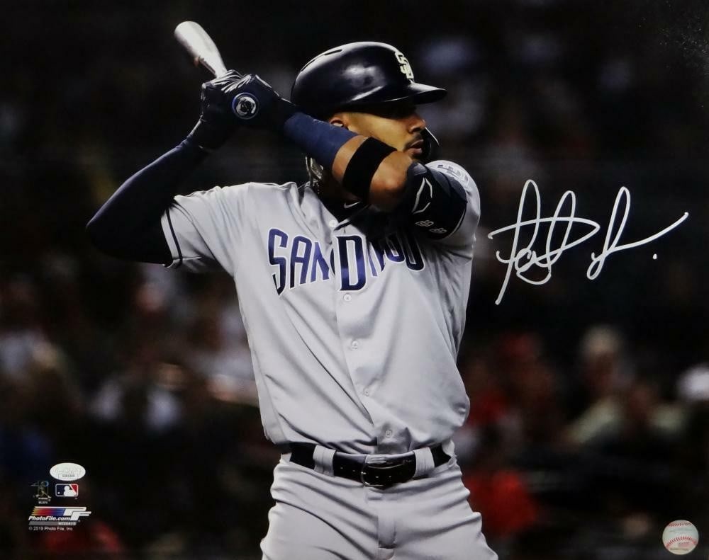 Fernando Tatis Jr Signed 16x20 Padres Photo JSA Authenticated (1 of 2)