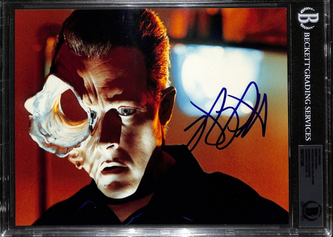 Robert Patrick Signed T-1000 Terminator 2 8x10 Photo Beckett Authenticated (1 of 1)