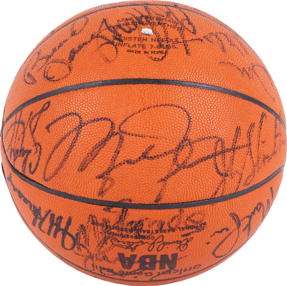 Michael Jordan Signed 1992 All Star Basketball Team USA Dream Team PSA Authenticated (1 of 8)