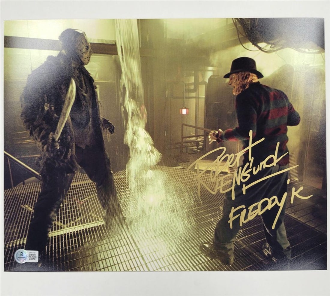 Robert Englund Autographed Freddy Krueger 11x14 Photo Beckett Authenticated (1 of 3)