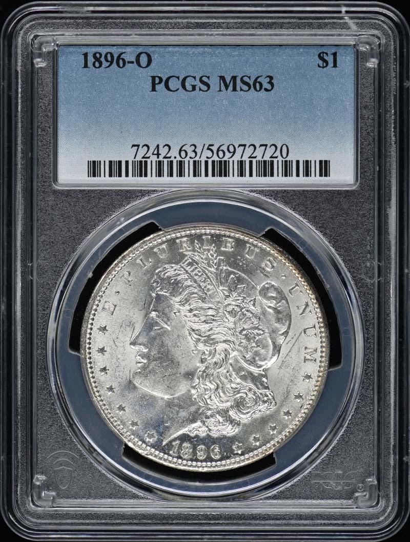 1896-O Morgan Dollar PCGS MS63 Certified Uncirculated (1 of 4)