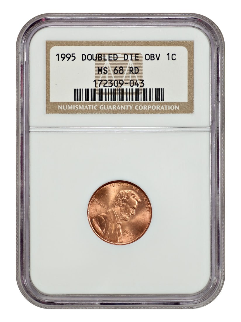 1995 Lincoln Cent NGC MS68RD Doubled Die Obverse Popular DDO (1 of 4)