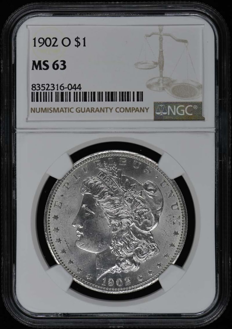 1902-O Morgan Dollar NGC MS63 Uncirculated Coin (1 of 2)