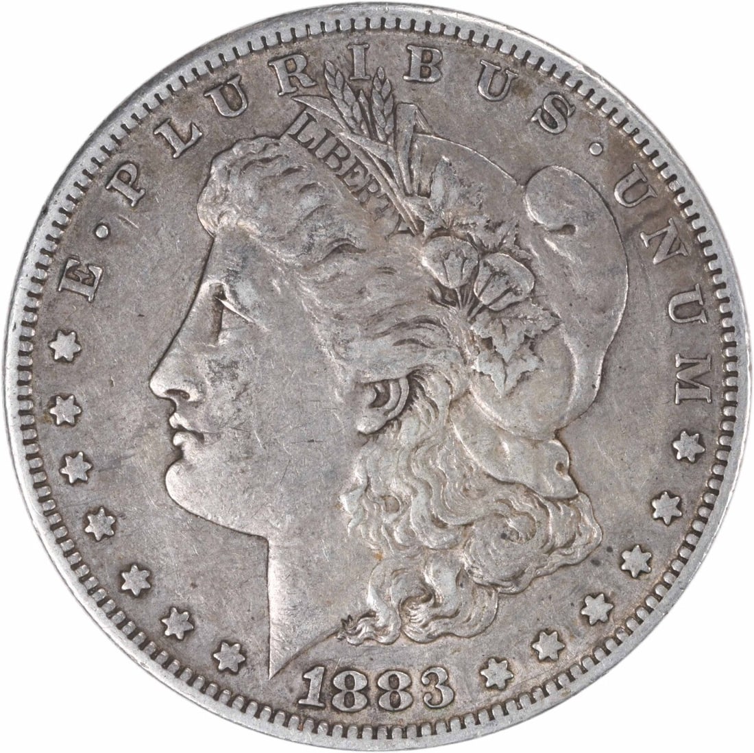1883-S Morgan Silver Dollar XF Uncertified San Francisco Mint (1 of 2)