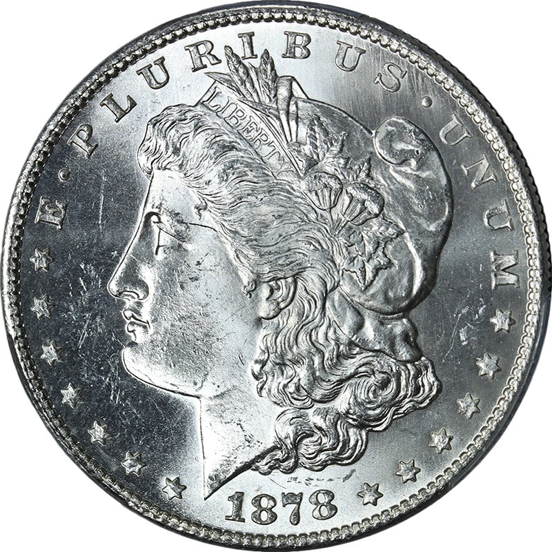 1878-S Morgan Silver Dollar PCGS MS64 Uncirculated Coin (1 of 4)