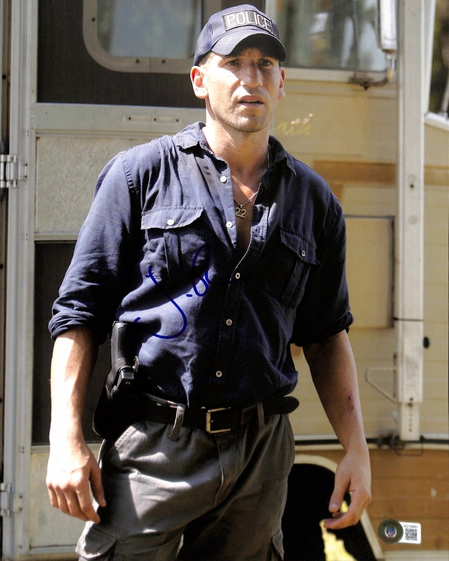 Jon Bernthal Signed 11x14 Photo Walking Dead Auto 10 Beckett LOA (1 of 1)