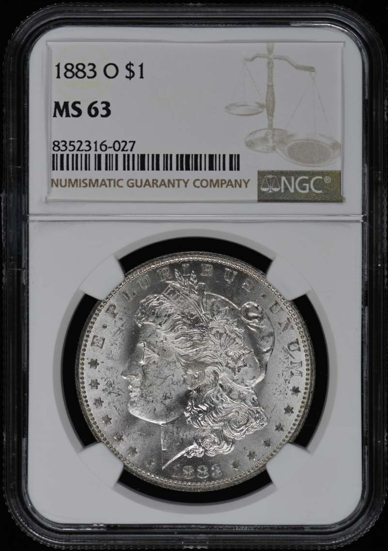 1883-O Morgan Dollar NGC MS63 Uncirculated Coin (1 of 2)