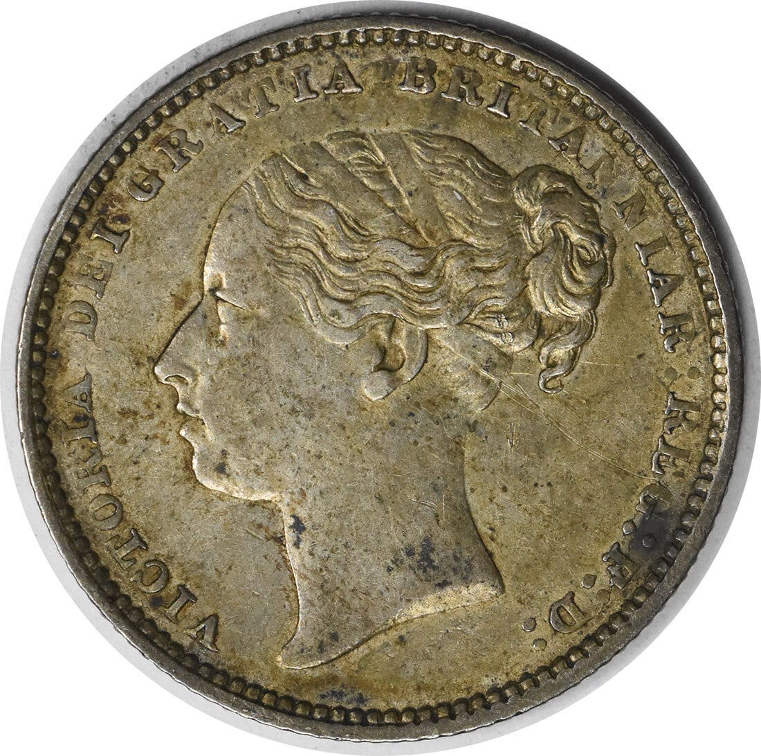 1883 Great Britain 1 Shilling KM734.4 Silver Coin Uncertified (1 of 2)