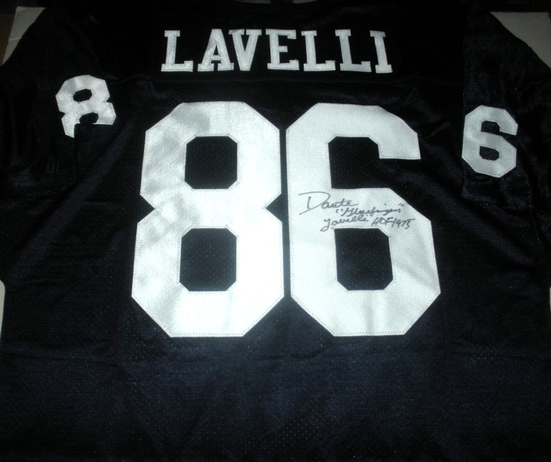 Cleveland Browns Signed Dante Lavelli Wilson Jersey with COA (1 of 2)