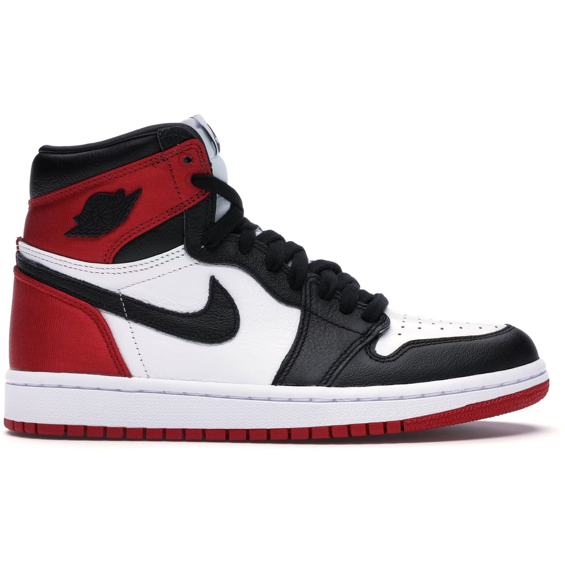 Nike Air Jordan 1 Retro High Satin Black Toe Size 10.5 M: Nike Air Jordan 1 Retro High Satin Black Toe Size 10.5 M Introducing the Nike Jordan 1 Retro High Satin Black Toe, a classic sneaker that combines style and comfort. This pair is brand new and unworn,