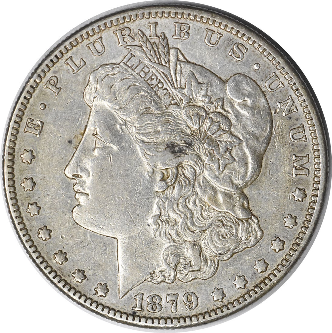 1879-S Morgan Silver Dollar 90% Silver XF Uncertified (1 of 2)