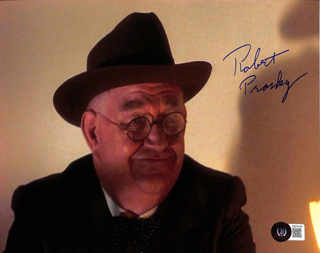 Robert Prosky Signed 8x10 Photo The Natural Beckett Certified (1 of 1)