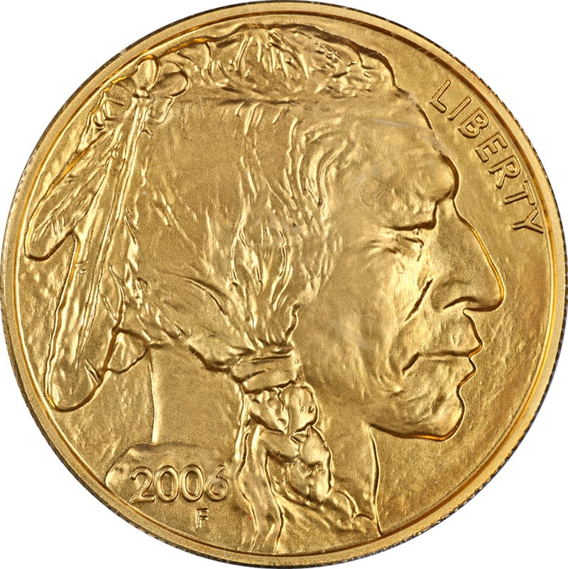 PCGS MS69 2006 $50 Gold Buffalo First Strike Coin (1 of 4)