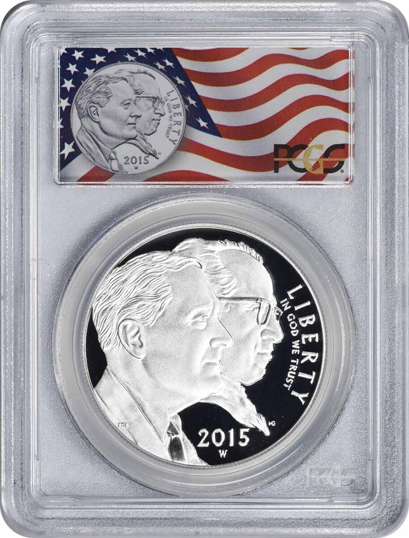 2015-W March of Dimes Commemorative Dollar PR70DCAM PCGS Uncirculated (1 of 2)