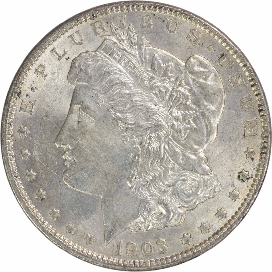 1903 Morgan Silver Dollar AU Uncertified 90% Silver Philadelphia (1 of 2)