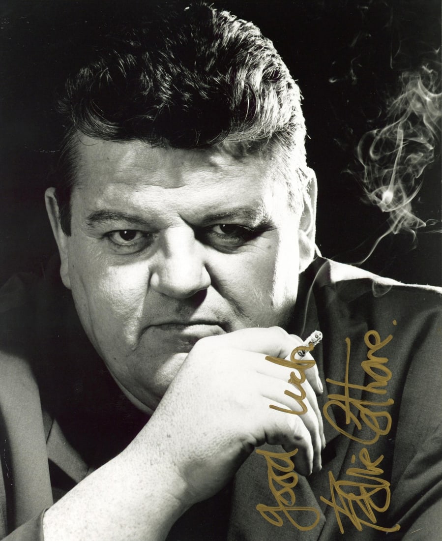 Robbie Coltrane Signed Harry Potter Photo 8x10 Good Luck Beckett COA (1 of 3)