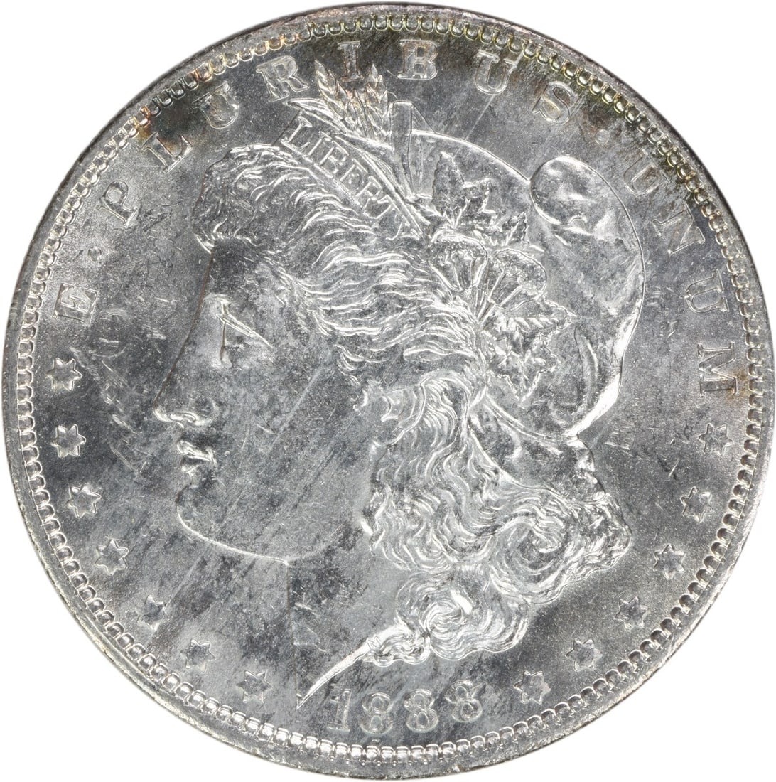 1888-O Morgan Silver Dollar BU Uncertified Silver Coin (1 of 2)