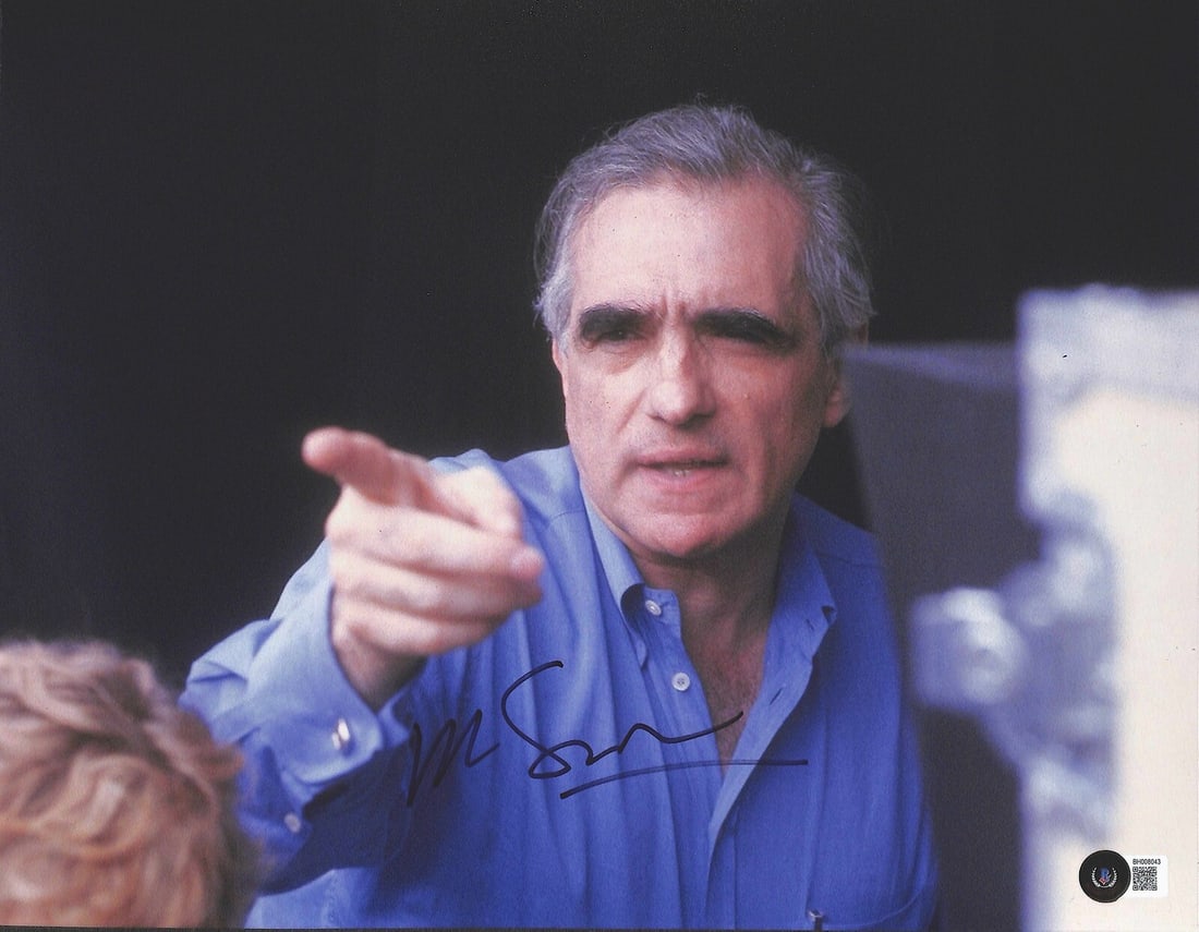 Martin Scorsese Signed 11x14 Photo Beckett Certified (1 of 1)
