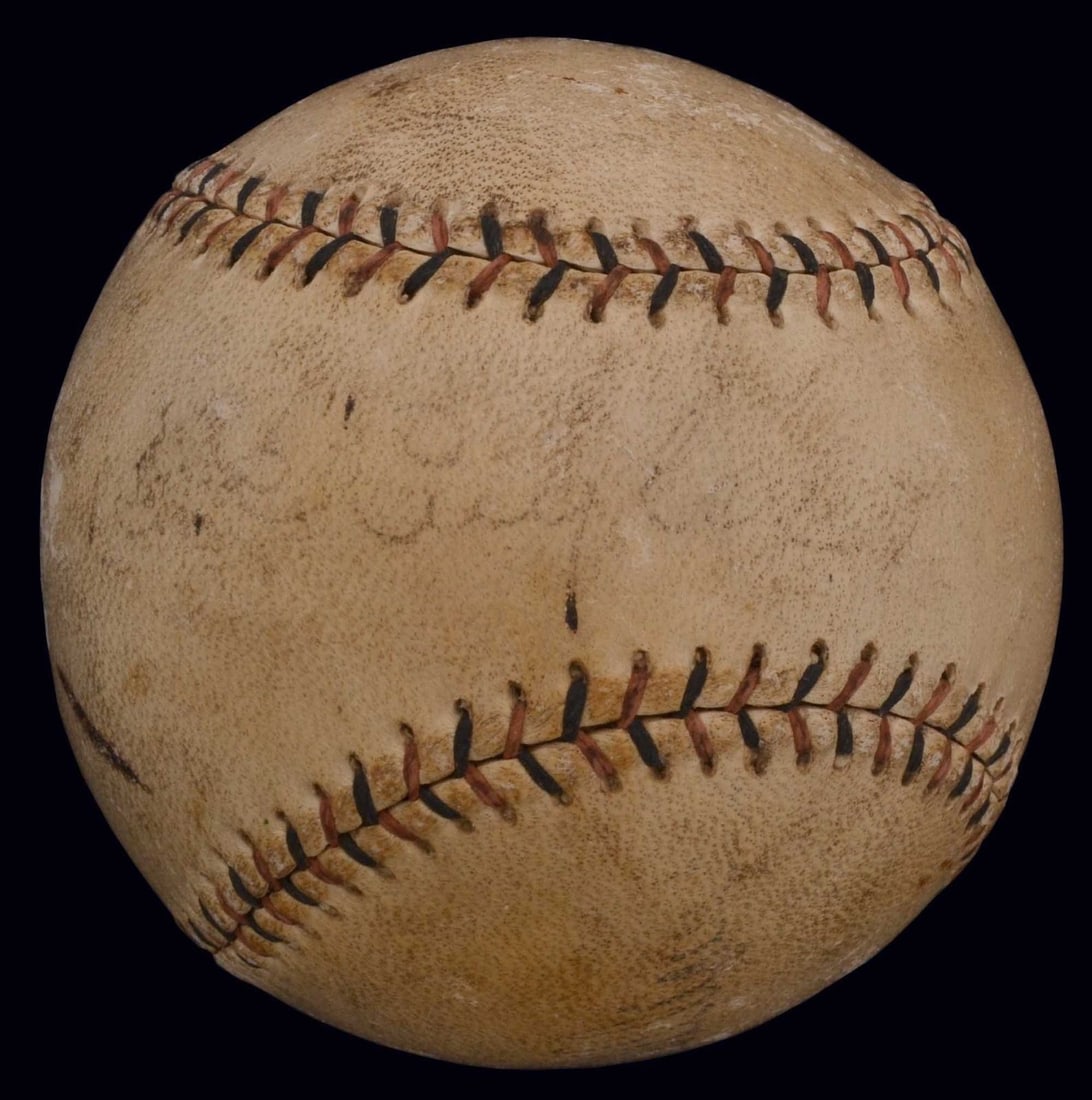 Rare Hazen Kiki Cuyler Single Signed Baseball PSA DNA COA (1 of 9)