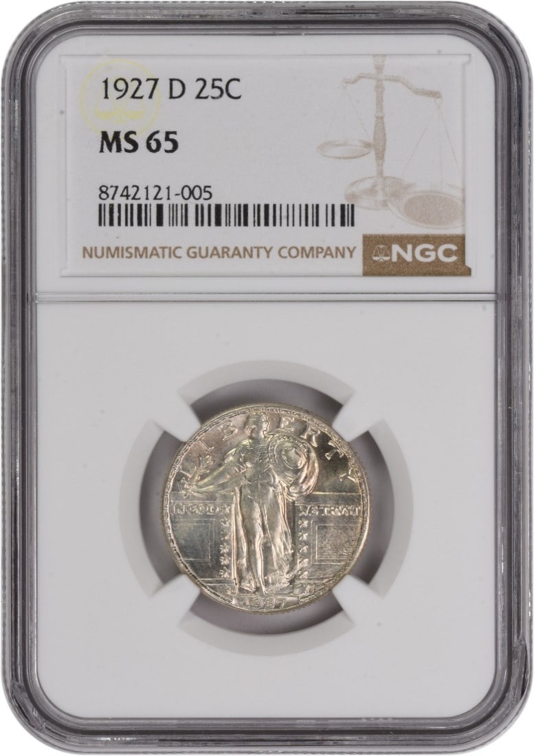 1927 Denver Standing Liberty Quarter MS65 Certified by NGC (1 of 2)