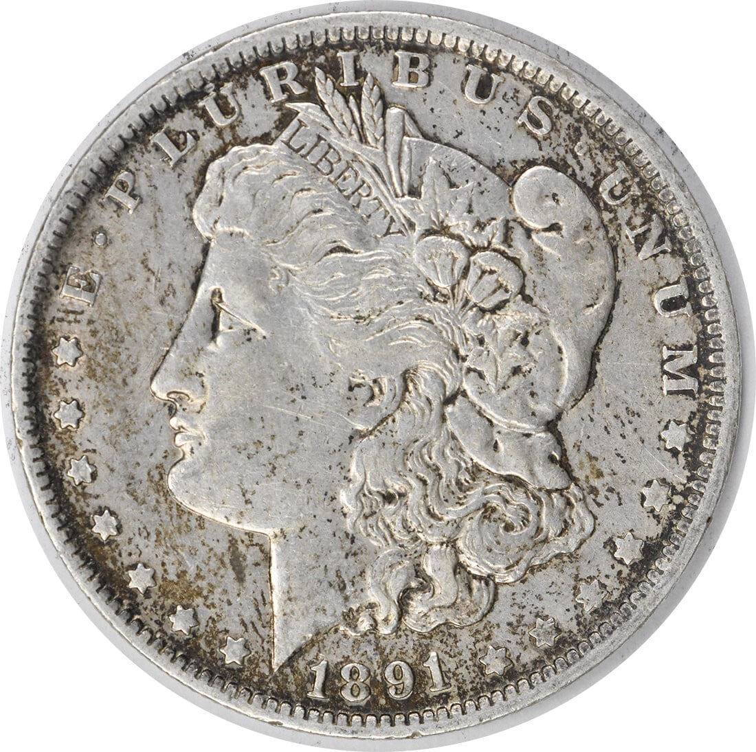 1891-O Morgan Silver Dollar $1 New Orleans Coin by George T. Morgan (1 of 2)