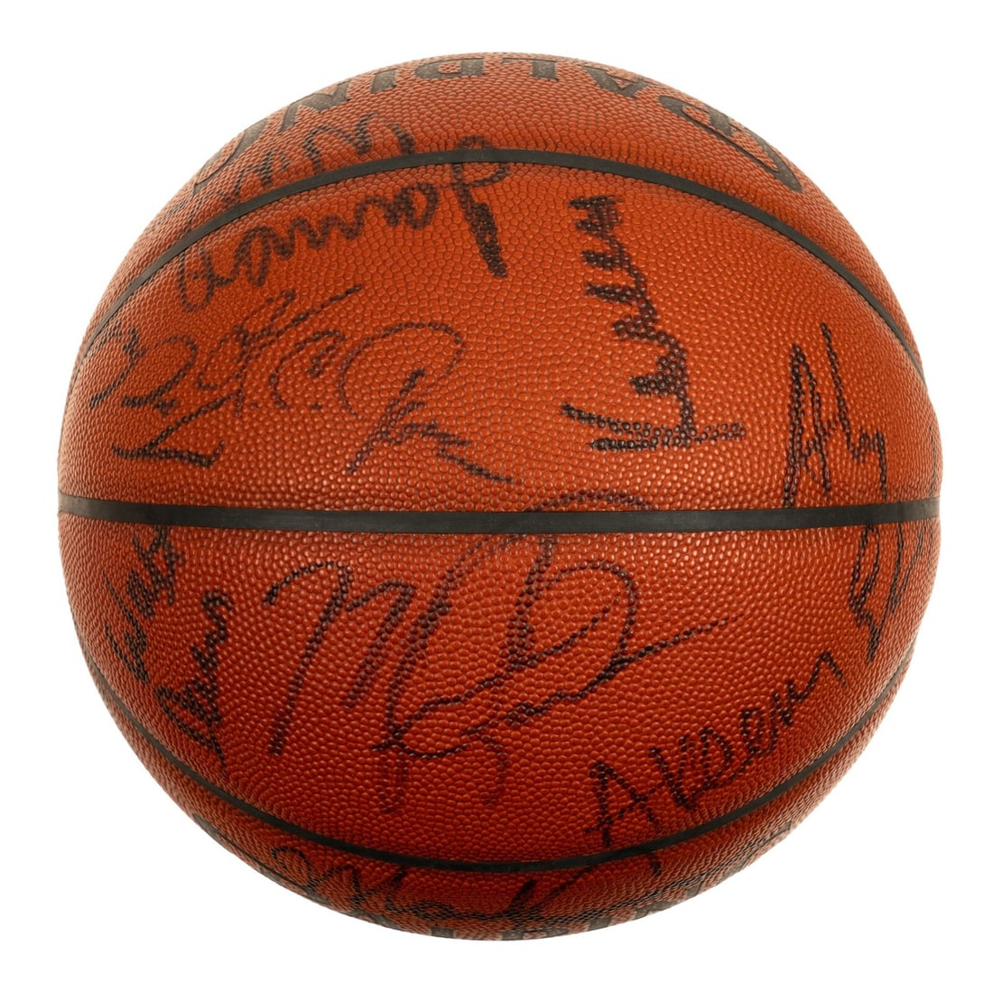 Michael Jordan 1987 All-Star Game Signed Basketball with JSA COA (1 of 7)