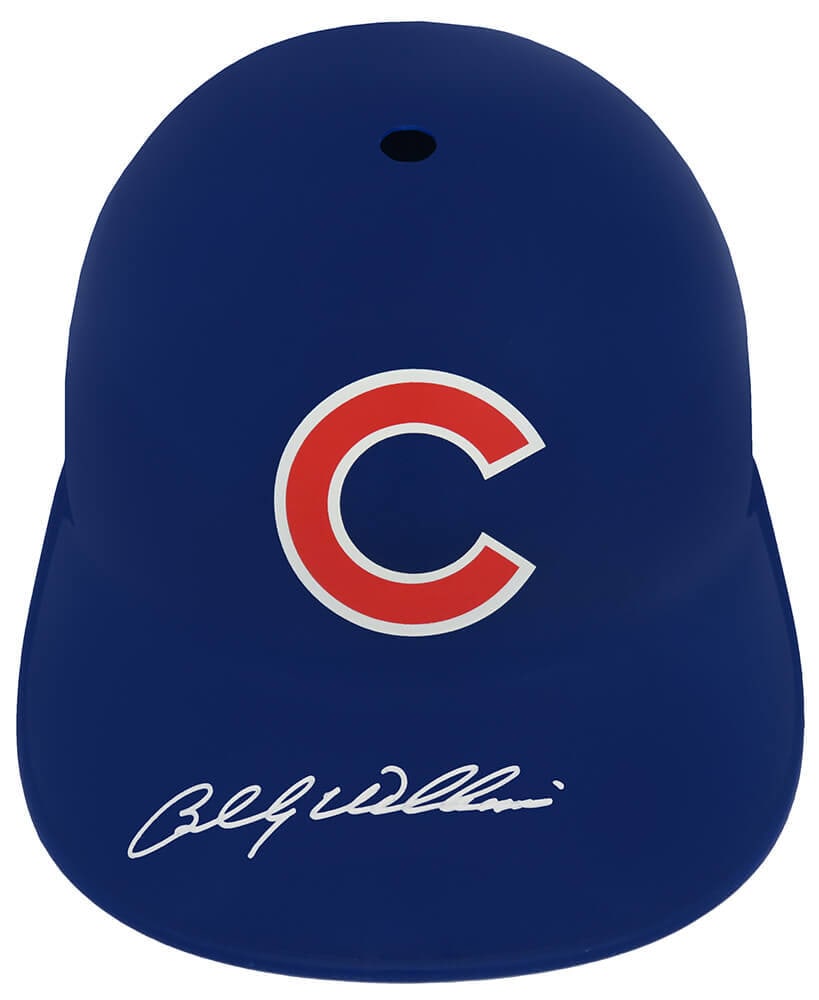 Billy Williams Signed Chicago Cubs Full-Size Batting Helmet with COA (1 of 1)
