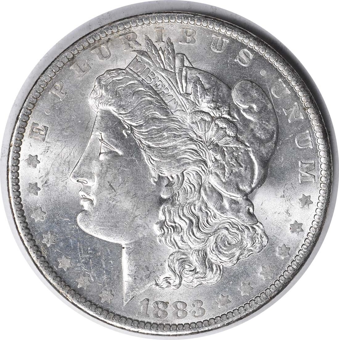 1883-O VAM 36A Morgan Silver Dollar Choice BU Uncertified (1 of 2)