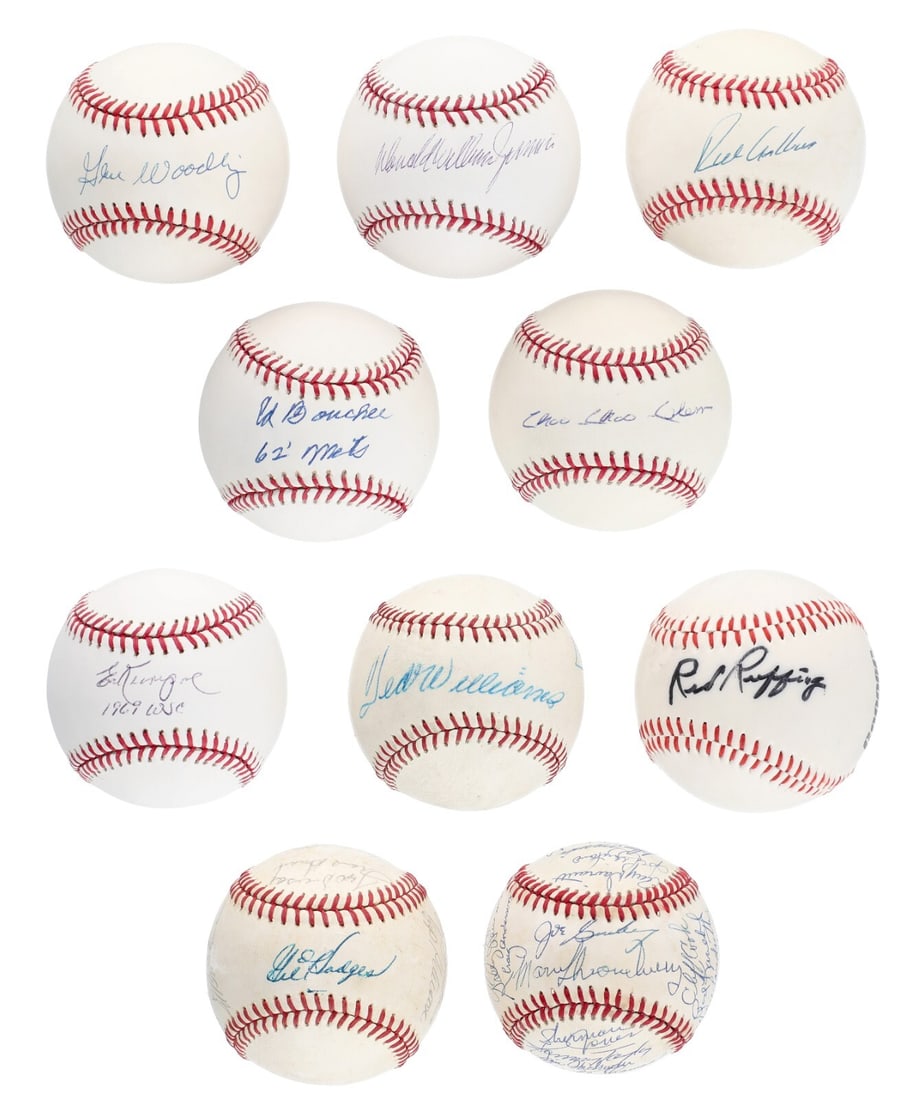 1962 New York Mets Signed Baseball Collection 46 Balls JSA PSA/DNA Authenticated (1 of 18)