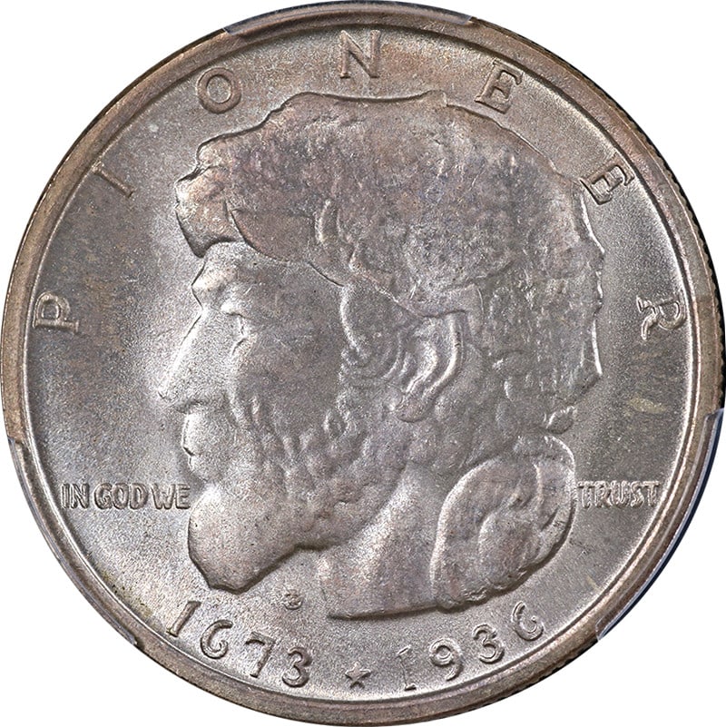 1936 Elgin Commemorative Half Dollar PCGS MS67 Silver Coin (1 of 4)