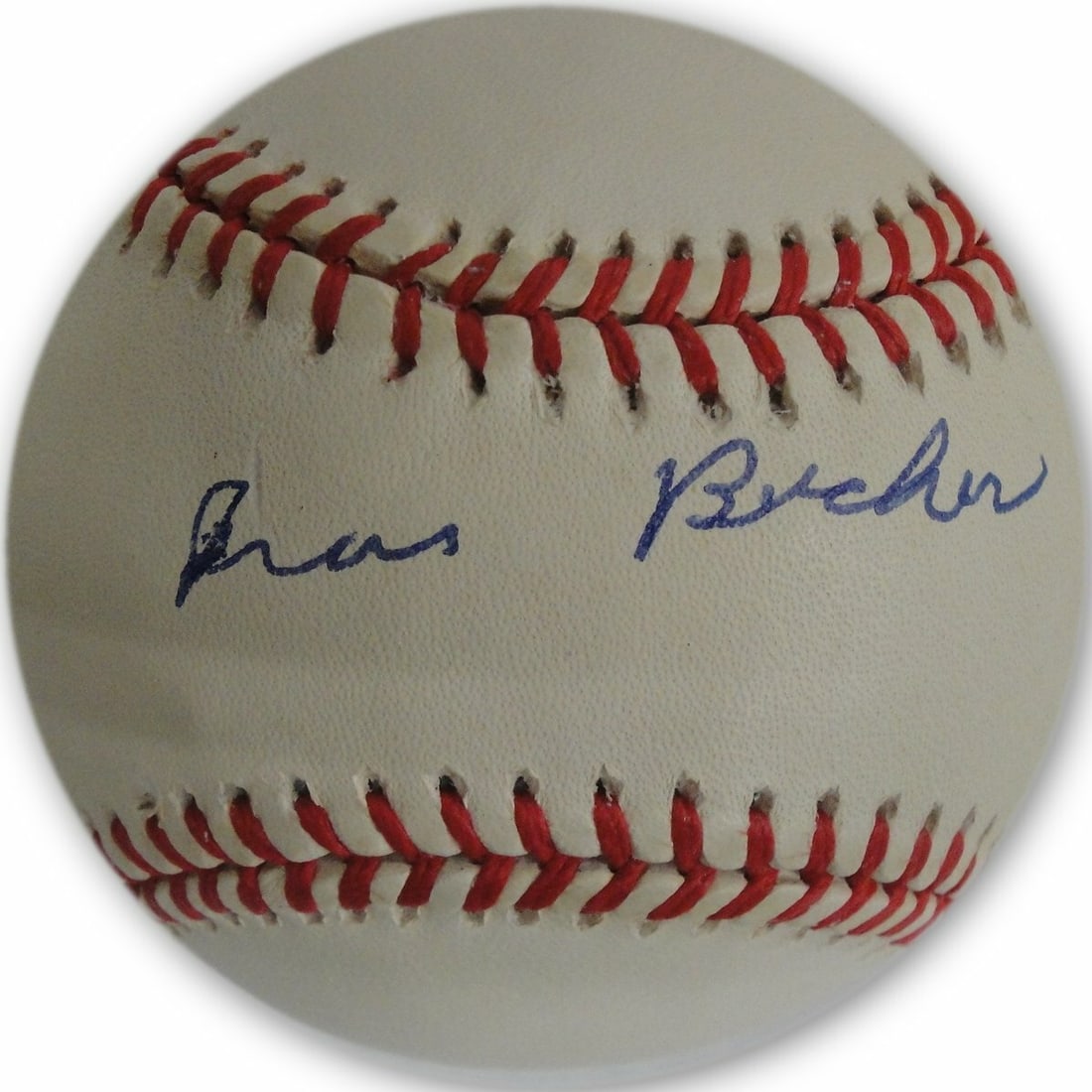 Jim Bucher Autographed MLB Baseball Brooklyn Dodgers Authenticated (1 of 3)