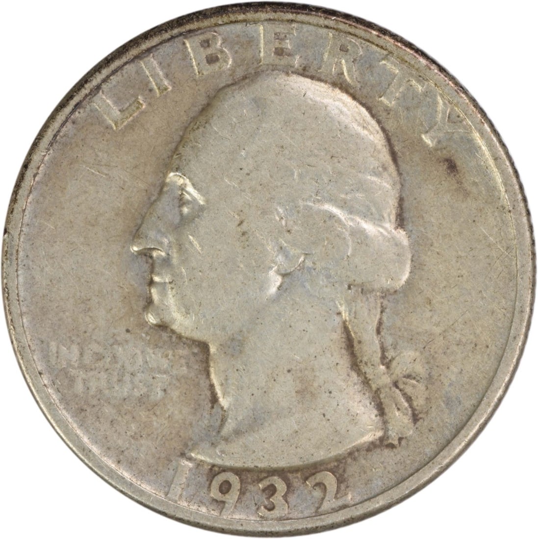 VF 1932 Denver Mint Washington Quarter 90 Percent Silver Uncertified (1 of 2)