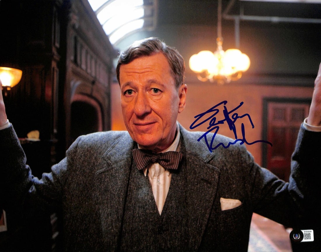 Geoffrey Rush Signed 11x14 Photo as Lionel Logue The King's Speech Beckett Certified (1 of 1)