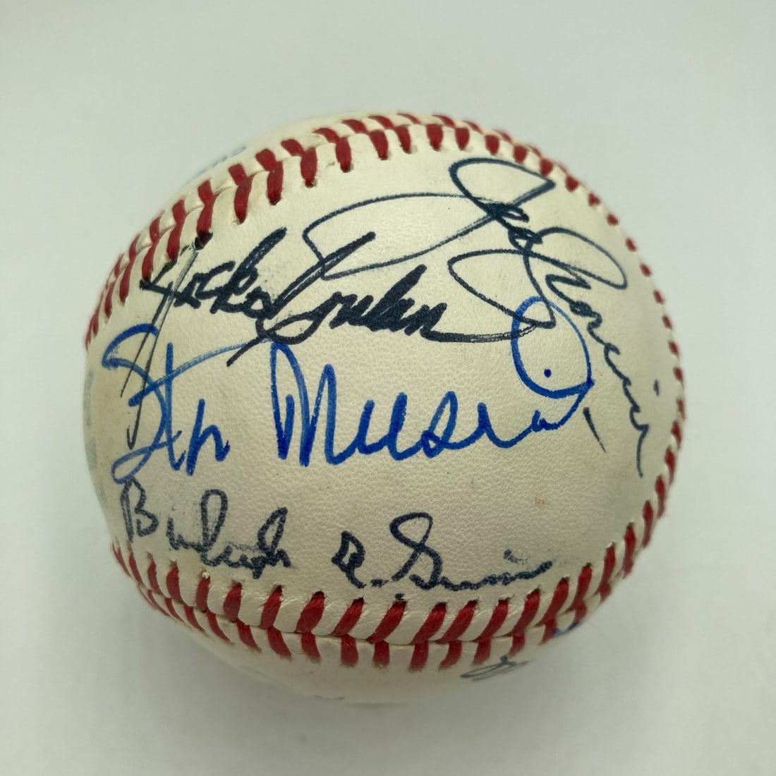 1970s Hall Of Fame Multi Signed Baseball JSA COA Averill Grimes Banks Sewell (1 of 9)